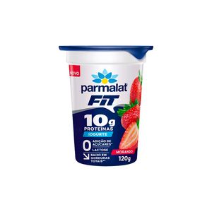 Iogurte Parmalat Fit 10g Proteína Morango 120g