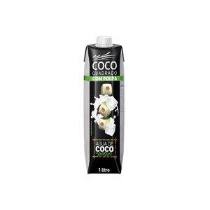 Água de Coco Coco Quadrado com Polpa 1l