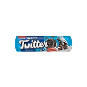 Biscoito Renata Twitter Recheado Baunilha 112g