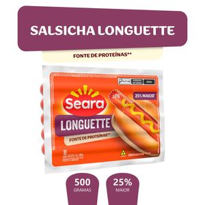 Salsicha Seara Longuette 500g