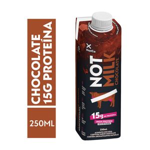 NotMilk High Protein Leite Vegetal 15g Chocolate 250ml