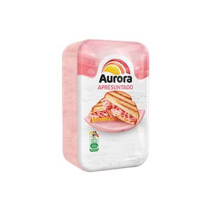 Apresuntado Aurora Fatiado 1 Pacote 206g