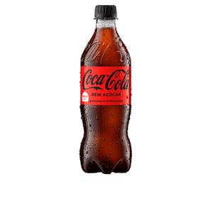 Refrigerante Coca Cola Zero Pet 600ml