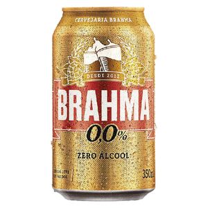 Cerveja Brahma Zero Lata 350ml