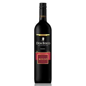 Vinho Dom Bosco Tinto Bordo Suave 750ml