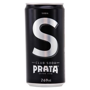 Água Tônica Prata Club Soda Lata 269ml