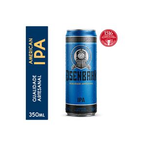 Cerveja Eisenbahn Ipa Lata 350ml