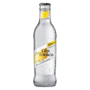 Bebida Schweppes Gin Tônica Vidro 250ml