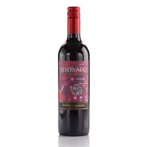 Vinho Santa Carolina Reservado Tinto Suave 750ml