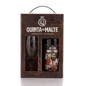 Kit Cervejas Quinta do Malte Ipa + Taça