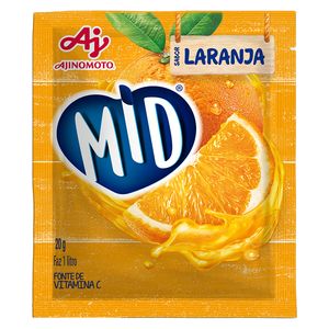 Refresco em Pó Mid Laranja 20g