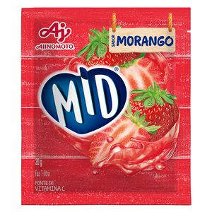 Refresco em Pó Mid Morango 20g