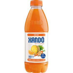 Suco Xando Mix Laranja, Cenoura e Gengibre 900ml
