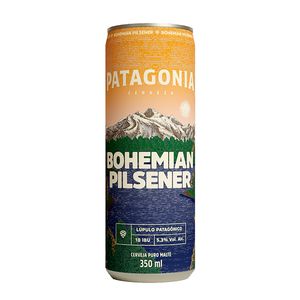 Cerveja Patagonia Bohemian Pilsener Lata 350ml
