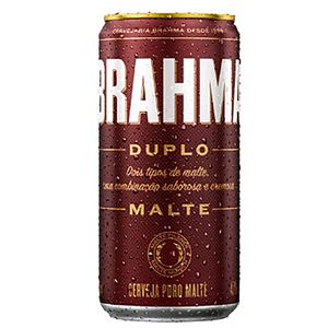 Cerveja Brahma Duplo Malte Lata 269ml