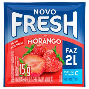 Refresco em Pó Fresh Morango 15g