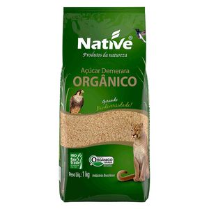 Açúcar Native Demerara Orgânico 1kg