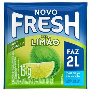 Refresco em Pó Fresh Limão 15g