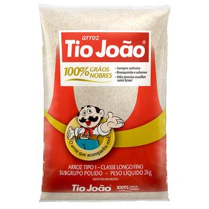 Arroz Tio João Tipo I 2kg