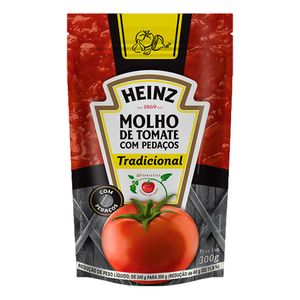 Molho Tomate Heinz Tradicional Sachê 300g