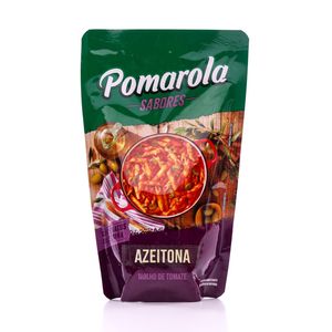 Molho Tomate Pomarola Caseiro Alho, Azeite e Azeitona Sachê 300g