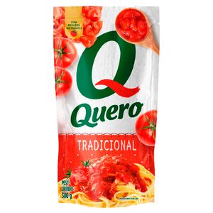 Molho Tomate Quero Tradicional Sachê 300g