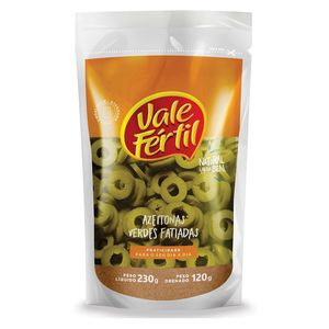 Azeitona Vale Fértil Verde Fatiada Doypack 120g