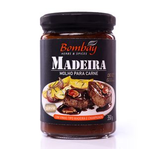 Molho Bombay Madeira Vidro 350g