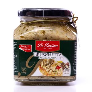Conserva Vegetal La Pastina Bruschetta Alcachofra 280g