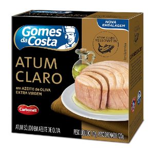 Atum Gomes Costa Claro Sólido em Azeite de Oliva 170g