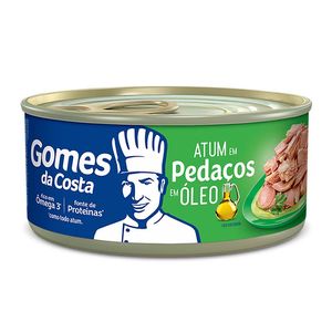 Atum Gomes Costa Pedaços em Óleo 170g
