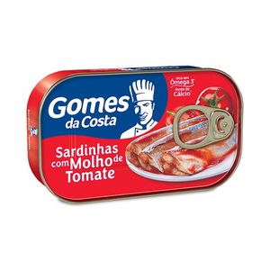 Sardinha Gomes Costa com Molho de Tomate 125 g