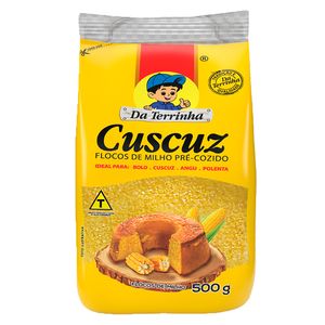 Flocos Milho Da Terrinha Cuscuz 500g