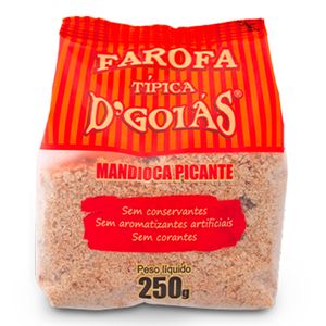Farofa Mandioca D Goiás Picante 250g
