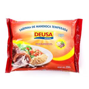 Farinha de Mandioca Deusa Biju Temperada 250g