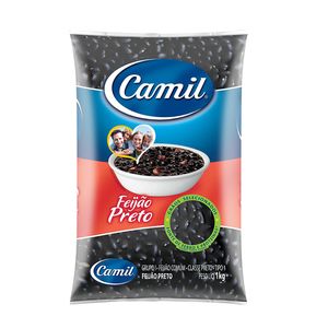Feijão Camil Preto 1kg