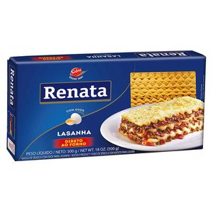 Lasanha Renata com Ovos 500g