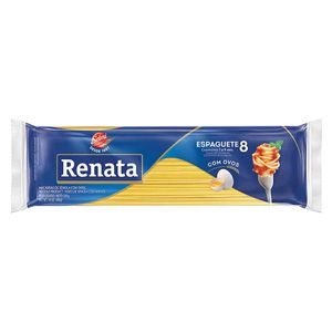 Macarrão Renata com Ovos Espaguete N.8 500g