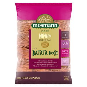 Macarrão Mosmann Integral Ninho com Batata Doce 300 g
