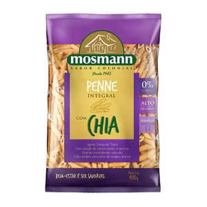 Macarrão Mosmann Integral Penne com Chia 400 g