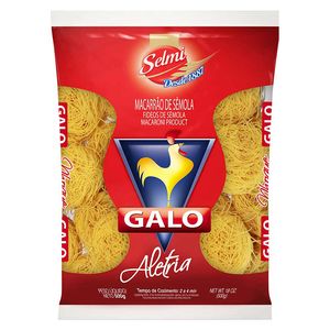 Macarrão Galo Sêmola Aletria 500g