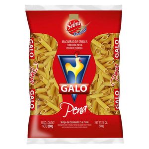 Macarrão Galo Sêmola Pena 500g