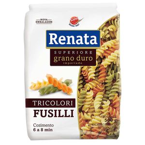 Macarrão Renata Grano Duro Tricolori Fusilli N.2 500g