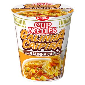 Macarrão Instantâneo Cup Noodles Galinha Caipira 69g