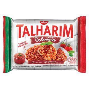 Macarrão Instantâneo Nissin Talharim Bolonhesa 99g