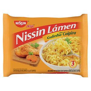 Macarrão Instantâneo Nissin Lamen Galinha Caipira 85g