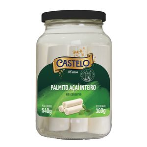 Palmito Castelo Açaí Inteiro 300g