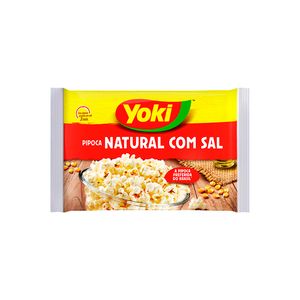 Pipoca Microondas Yoki com Sal 100g