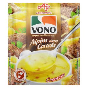 Sopa Vono Instantânea Aipim com Costela 18 g