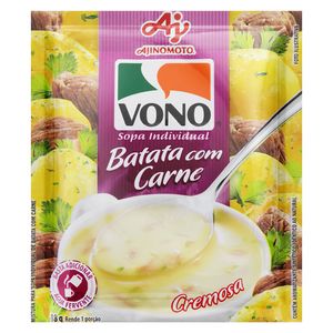 Sopa Vono Instantânea Batata com Carne 18 g